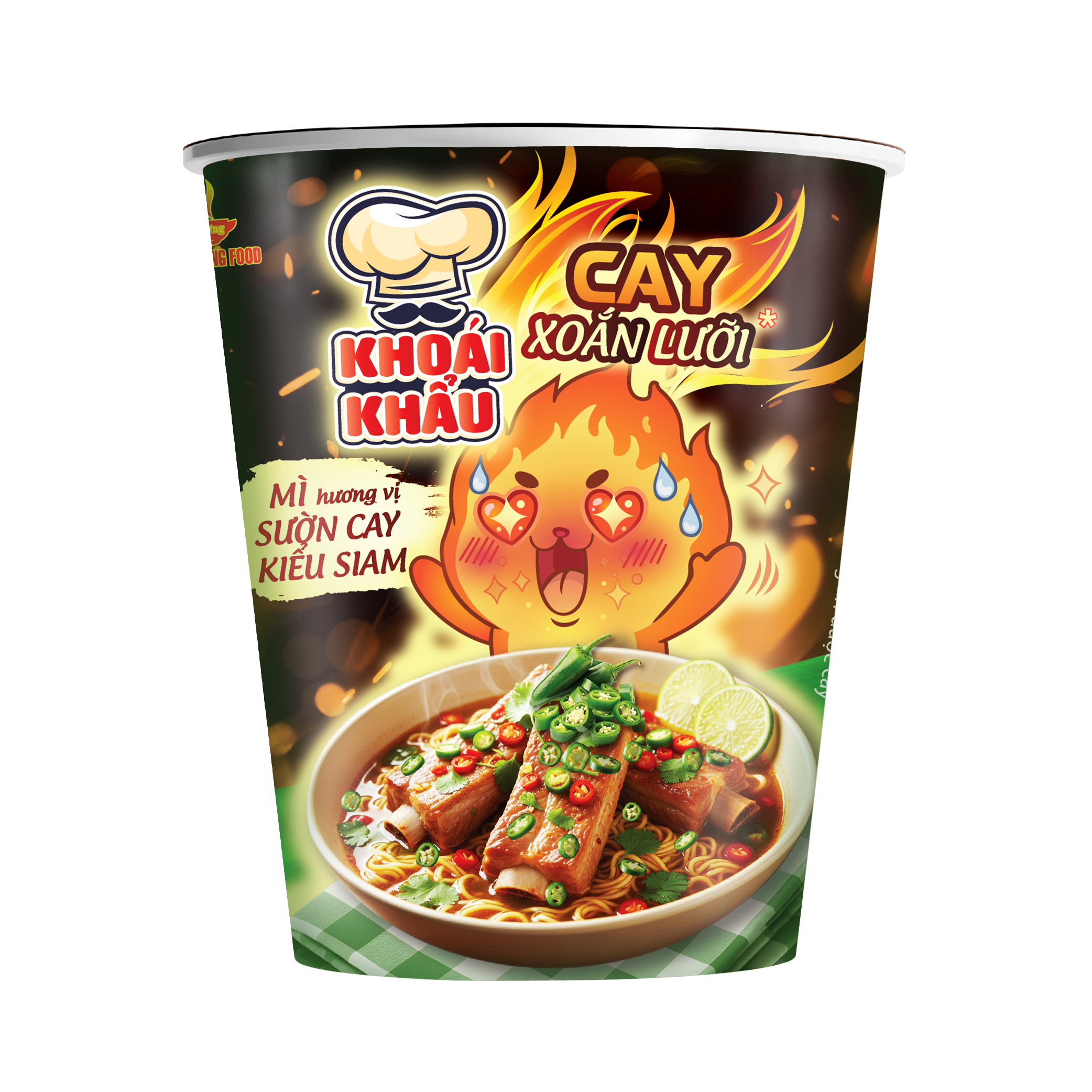 MÌ HƯƠNG VỊ SƯỜN CAY KIỂU SIAM